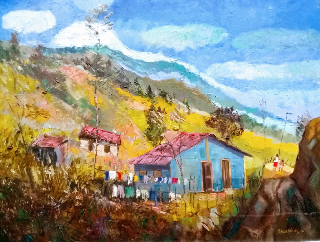 El Recodo de Constanza, óleo sobre tela, 2020