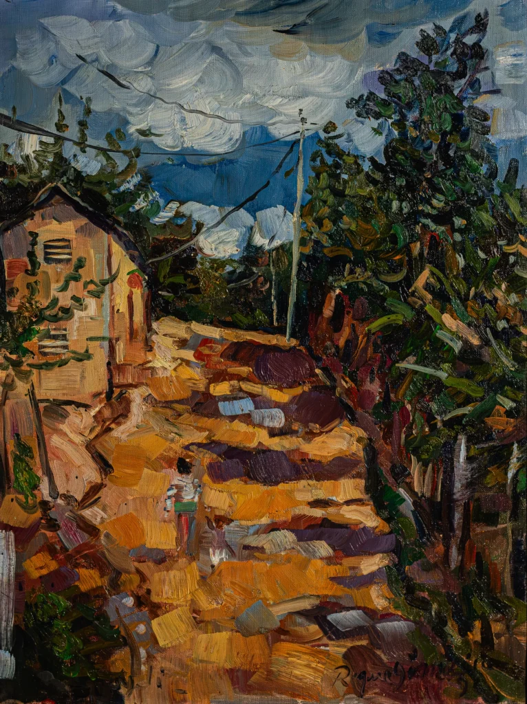 La Cuestecita, Constanza, óleo sobre tela, 2010