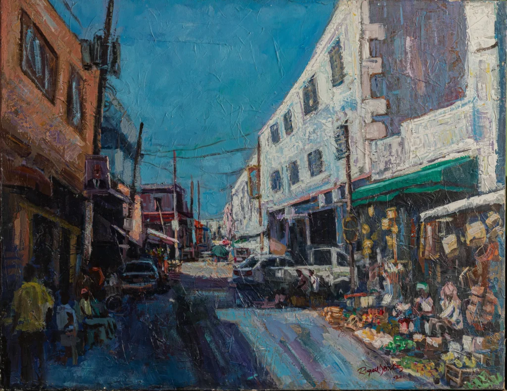 Mercado Modelo II, óleo sobre tela, 2011